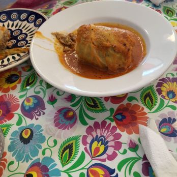 Pierogi Village - Stuffed cabbage part of sampler. So good we ordered another one. - Polish Near Me - Las Vegas, Nevada Pierogi Village - Stuffed cabbage part of sampler. So good we ordered another one. - Polish Near Me - Las Vegas, Nevada