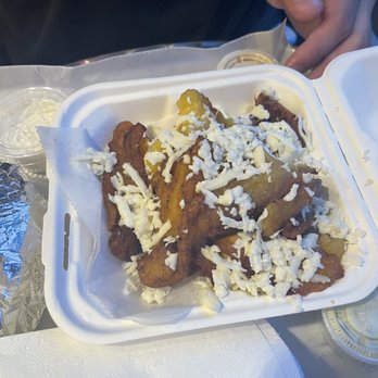 Patacon Pisao - Sweet plantains - Venezuelan Near Me - New York, New York Patacon Pisao - Sweet plantains - Venezuelan Near Me - New York, New York