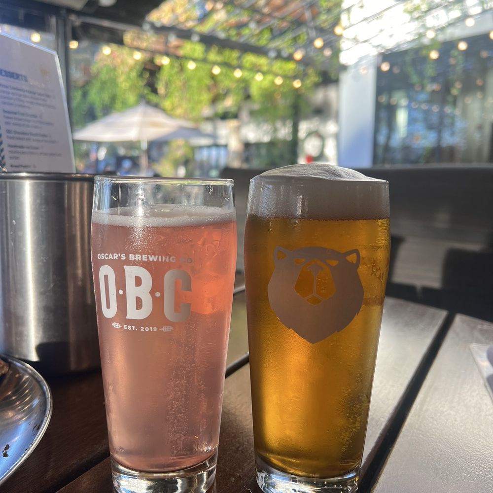 Oscar's Brewing Company - Left-Seltzer of choice Right-Pinegrove Beer - American Near Me - Temecula, California