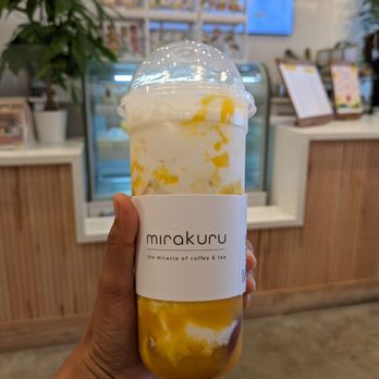 Mirakuru - Mango coco 25% sweet, so creamy and delicious! - Coffee & Tea Near Me - Garden Grove, California Mirakuru - Mango coco 25% sweet, so creamy and delicious! - Coffee & Tea Near Me - Garden Grove, California