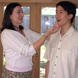 The Voice Studio - Working with a student on singing technique and posture