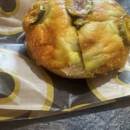 New! Hot Honey Egg Sandwich