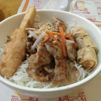 Pho Xe Lua Viet Thai Restaurant - #302 vermicelli combo. Whats that on the left? Maybe suger cane? - Vietnamese Near Me - Philadelphia, Pennsylvania Pho Xe Lua Viet Thai Restaurant - #302 vermicelli combo. Whats that on the left? Maybe suger cane? - Vietnamese Near Me - Philadelphia, Pennsylvania