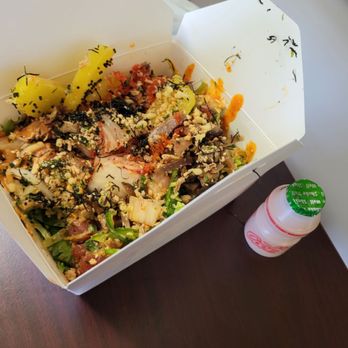 Local Poke - Large Poke w/complimentary drink - Poke Near Me - Pleasanton, California