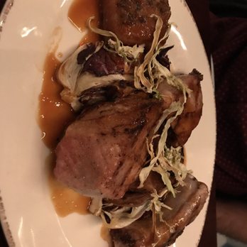 Osteria della Pace - Maialino - grilled Pork lion and braised pork belly - Italian Near Me - New York, New York Osteria della Pace - Maialino - grilled Pork lion and braised pork belly - Italian Near Me - New York, New York