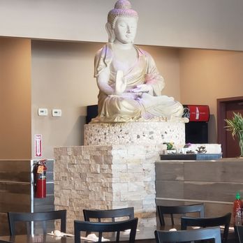 Pho Asia - The decor is amazing, this statue has an rgb light recessed above it. - Vietnamese Near Me - Audubon, New Jersey Pho Asia - The decor is amazing, this statue has an rgb light recessed above it. - Vietnamese Near Me - Audubon, New Jersey