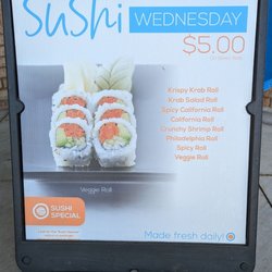 Sprouts Farmers Market - Sushi Wednesday $5.