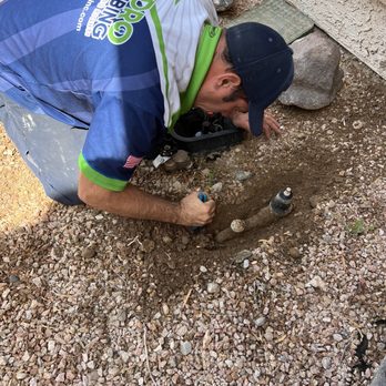 Hydro Plumbing - Richard showing the extent of the leak - Plumbing Near Me - Las Vegas, Nevada Hydro Plumbing - Richard showing the extent of the leak - Plumbing Near Me - Las Vegas, Nevada