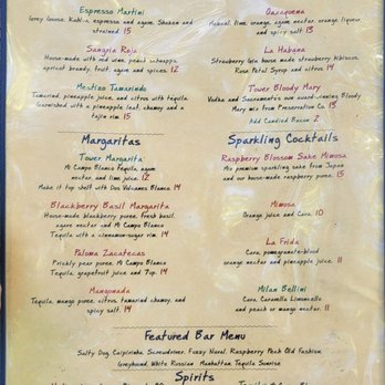 Tower Cafe - Menu, Mar 2024 - Breakfast & Brunch Near Me - Sacramento, California