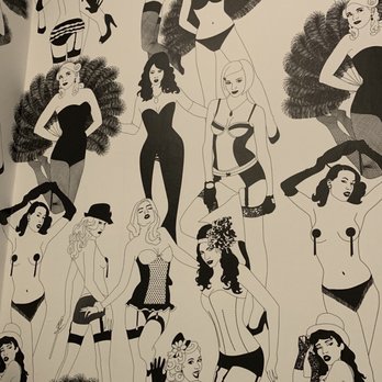M'tucci's Twenty-Five - Fun wallpaper in ladies room - Italian Near Me - Albuquerque, New Mexico M'tucci's Twenty-Five - Fun wallpaper in ladies room - Italian Near Me - Albuquerque, New Mexico