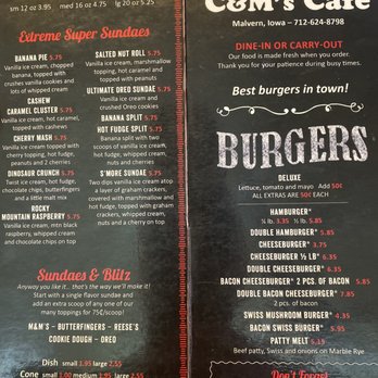 The Salty Heifer Cafe - Menu - Ice Cream & Frozen Yogurt Near Me - Malvern, Iowa The Salty Heifer Cafe - Menu - Ice Cream & Frozen Yogurt Near Me - Malvern, Iowa