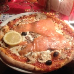 La Piazza Papa - Pizza saumon