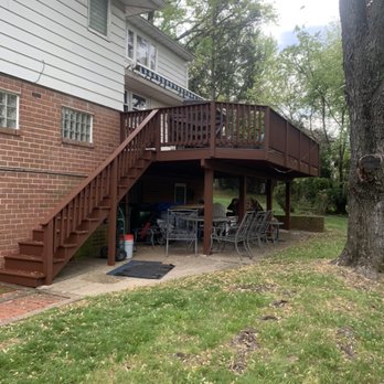 Parker Contracting - Washed and repaired. Then stained. - Gutter Services Near Me - Spring House, Pennsylvania
