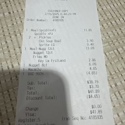 Brooklyn the cashier