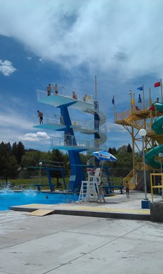 Lava Hot Springs Olympic Swimming Complex by null