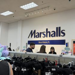 Marshalls Department Store - There was a line but it moved and had many open registers. All good.