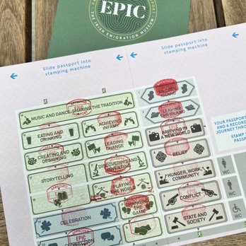 EPIC The Irish Emigration Museum - Completed passport - Venues & Event Spaces Near Me - Dublin, D