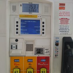 Shell - As you can see here there is no warning about a $120 hold on debit cards. Be warned!