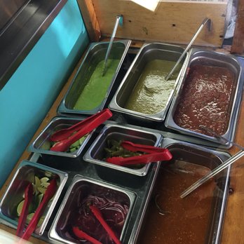 Taco Grill - the salsa bar - Mexican Near Me - Westminster, California