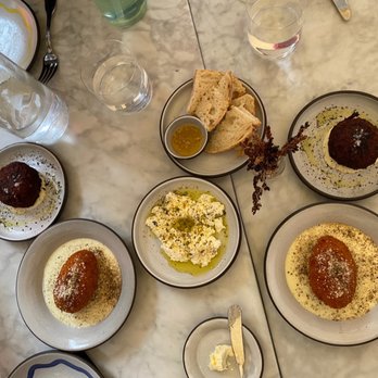 Forsythia - Table spread of apps - Italian Near Me - New York, New York