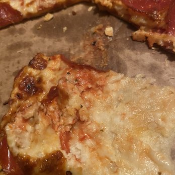 Little Caesars Pizza - a half eaten pizza - Pizza Near Me - Belvidere, Illinois