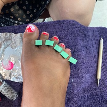Kuhio Nails & Spa - Deluxe Spa pedicure with nail color. - Nail Salons Near Me - Honolulu, Hawaii Kuhio Nails & Spa - Deluxe Spa pedicure with nail color. - Nail Salons Near Me - Honolulu, Hawaii
