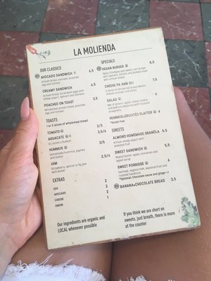 Menu photo 1 La Molienda Palma, PM