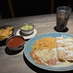 Plaza Azteca - Chimichangas to soothe your soul!