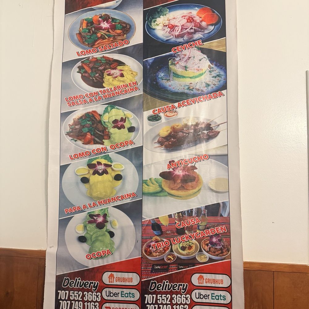 Lucky Garden - Menu shot no. 1 - Peruvian Near Me - Vallejo, California Lucky Garden - Menu shot no. 1 - Peruvian Near Me - Vallejo, California