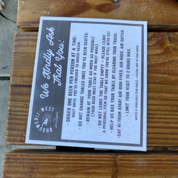 Brouwerij West - Rules - Breweries Near Me - San Pedro, California