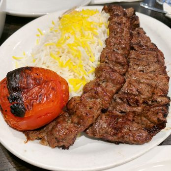 Shater Abbas Restaurant - a plate of meat and rice - Persian/Iranian Near Me - Vaughan, Ontario Shater Abbas Restaurant - a plate of meat and rice - Persian/Iranian Near Me - Vaughan, Ontario