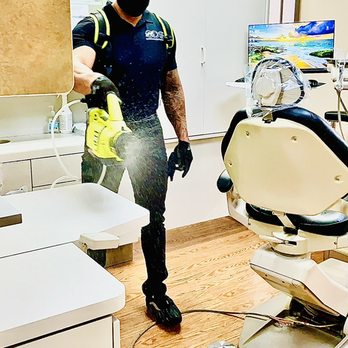 Electrostatic Disinfecting Services - Dental office? No problem. Our antimicrobial coating inhibits the growth of bacteria, viruses and germs on all surfaces! - Home Cleaning Near Me Electrostatic Disinfecting Services - Dental office? No problem. Our antimicrobial coating inhibits the growth of bacteria, viruses and germs on all surfaces! - Home Cleaning Near Me