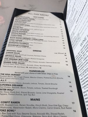Menu photo 2 Soul at The Joseph Columbus, OH