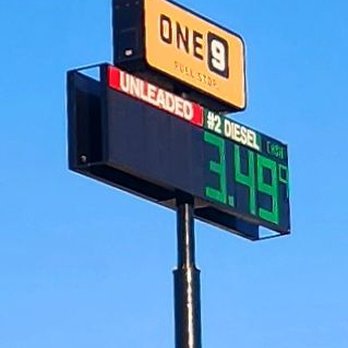 One9 Travel Center - Signage - Convenience Stores Near Me - Ash Fork, Arizona
