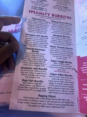 Menu photo 3 Raging Burrito Decatur, GA Menu photo 3 Raging Burrito Decatur, GA