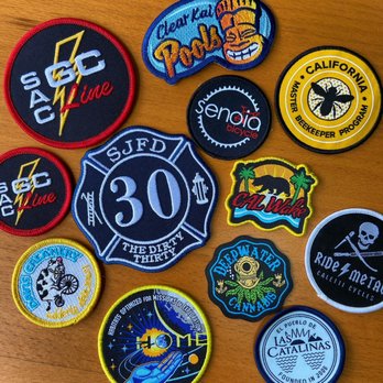 Ink Monkey Graphics - Embroidered and woven patches that can be heat applied or stitched on to items. - Screen Printing/T-Shirt Printing Near Me - Davis, California Ink Monkey Graphics - Embroidered and woven patches that can be heat applied or stitched on to items. - Screen Printing/T-Shirt Printing Near Me - Davis, California