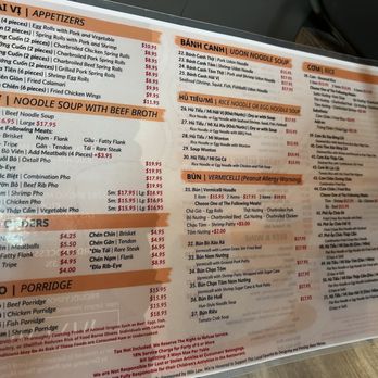 Viet Noodle Bar - Menu - Vietnamese Near Me - Las Vegas, Nevada Viet Noodle Bar - Menu - Vietnamese Near Me - Las Vegas, Nevada
