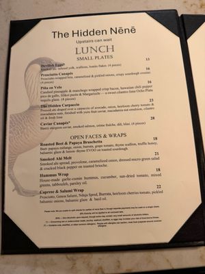 Menu photo 7 The Hidden Nene Hilo, HI Menu photo 7 The Hidden Nene Hilo, HI