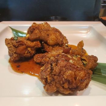 Miyako - Crispy basil wings - Japanese Near Me - Houston, Texas