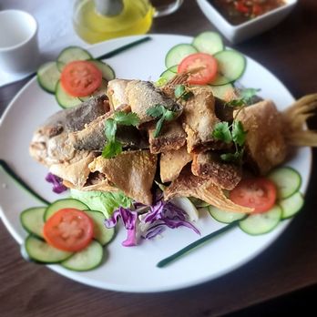 Green Mango Thai - Fried Pompano. - Thai Near Me - Rancho Cucamonga, California Green Mango Thai - Fried Pompano. - Thai Near Me - Rancho Cucamonga, California