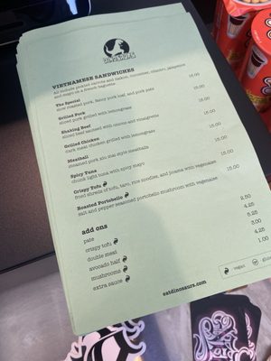 Menu photo 7 Dinosaurs Sandwiches Union City, CA