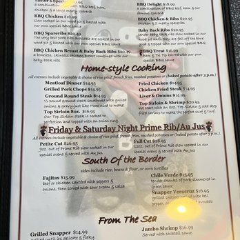 Bar B Q Pit - Menu - Barbeque Near Me - Merced, California
