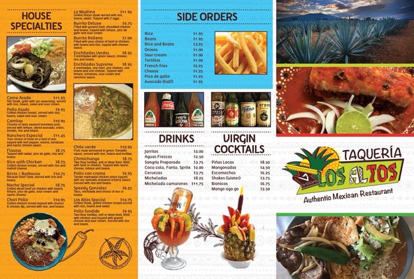 Menu photo 2 Taqueria Los Altos Charlotte, NC Menu photo 2 Taqueria Los Altos Charlotte, NC