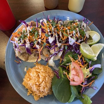 Viva Vegeria - Mushroom Chicharron Street tacos - Vegan Near Me - San Antonio, Texas Viva Vegeria - Mushroom Chicharron Street tacos - Vegan Near Me - San Antonio, Texas