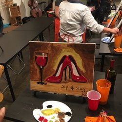 The Beltline Studio - My wife's first painting!!