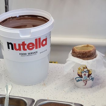 Turn Dough - Lotsa' Nutella gets used here apparently. - Ice Cream & Frozen Yogurt Near Me - Los Angeles, California Turn Dough - Lotsa' Nutella gets used here apparently. - Ice Cream & Frozen Yogurt Near Me - Los Angeles, California