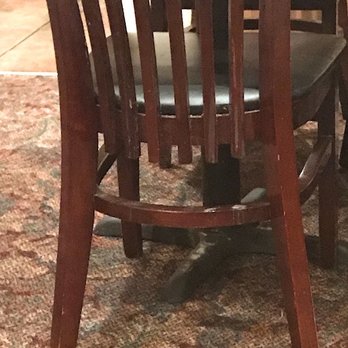 Lin's Grand Buffet - This is how a chair should look to be safe. Well, not really: Have a closer lock to former food rests dripping down on the chair - clean ? - Chinese Near Me - Laredo, Texas Lin's Grand Buffet - This is how a chair should look to be safe. Well, not really: Have a closer lock to former food rests dripping down on the chair - clean ? - Chinese Near Me - Laredo, Texas