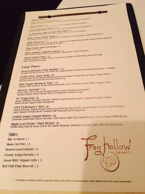 Menu photo 7 Frog Hollow Tavern Augusta, GA Menu photo 7 Frog Hollow Tavern Augusta, GA