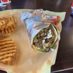 Gyro Philly Wrap