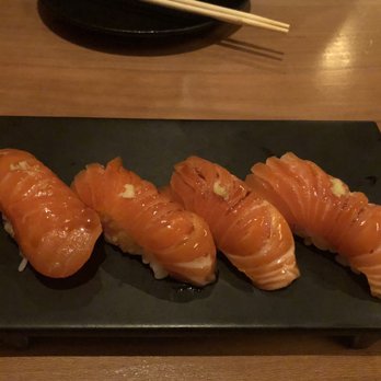 SUSHI-SAN - Salmon nigiri - Sushi Bars Near Me - Chicago, Illinois SUSHI-SAN - Salmon nigiri - Sushi Bars Near Me - Chicago, Illinois